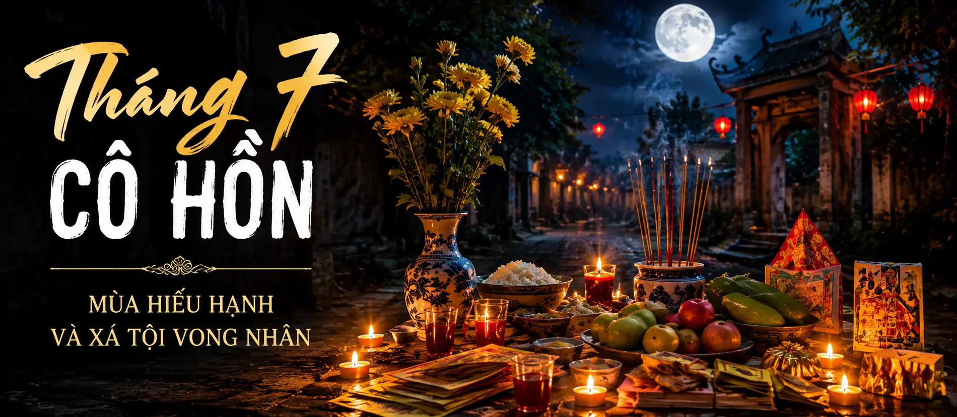 Tháng 7 cô hồn và 18 điều kiêng kỵ theo quan niệm dân gian Việt Nam